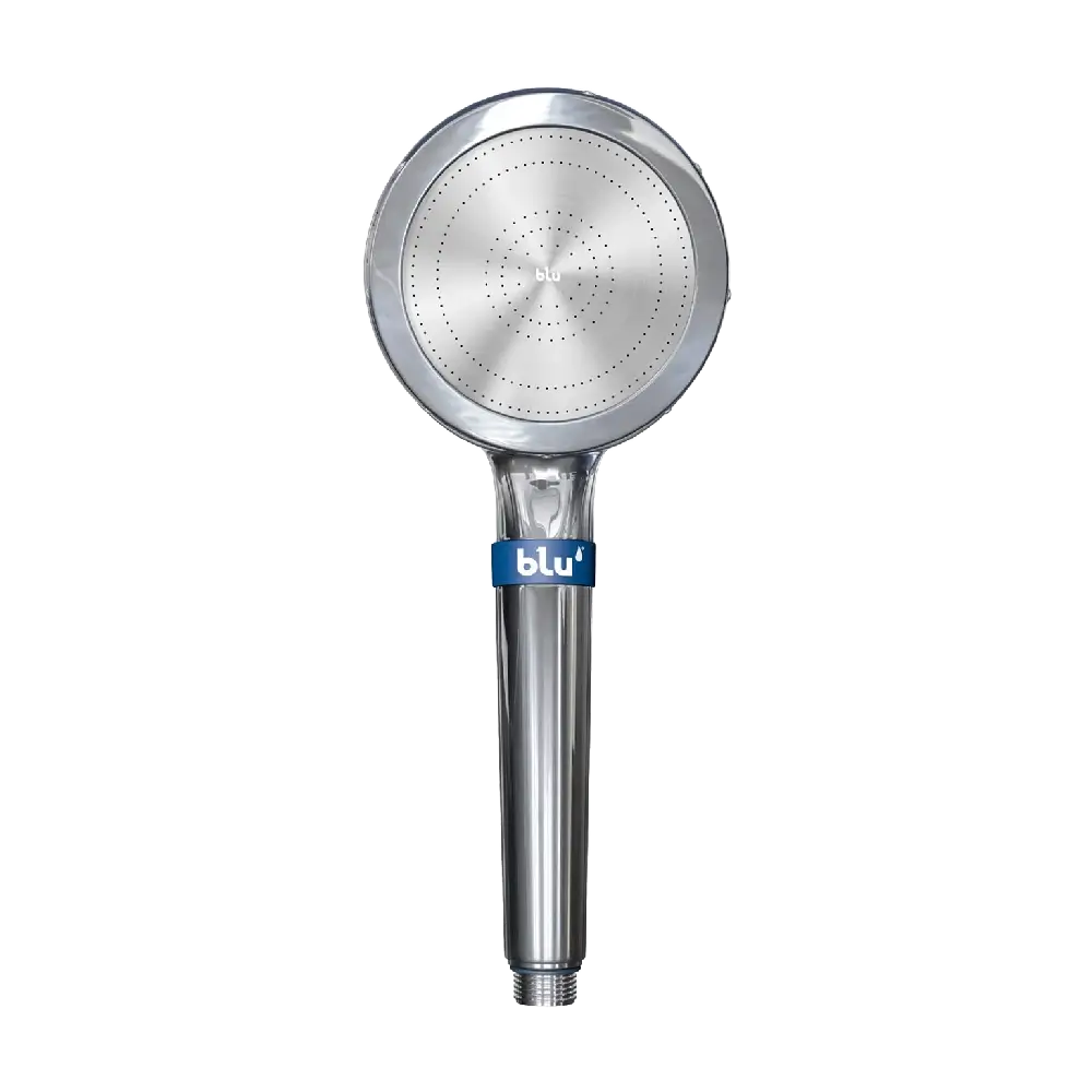 blu flat shower head square